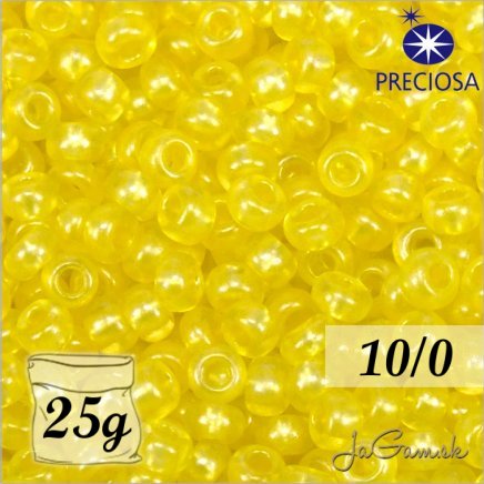 Rokajl Preciosa 10/0 Žltá perleť č.08386-25g (PR10008)